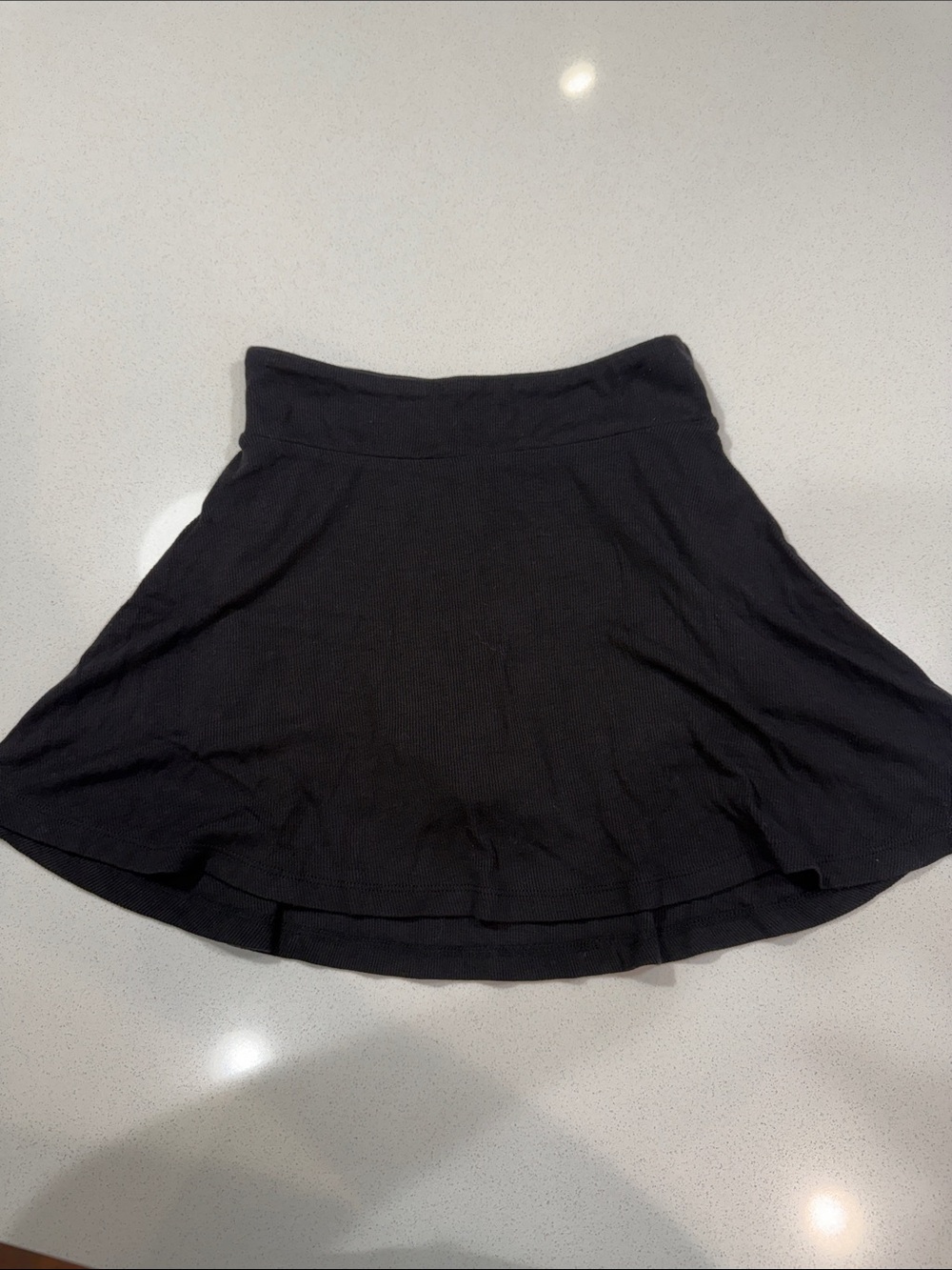 art class Black Flared Girls' Skort